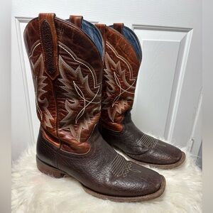 CODY JAMES MEN'S BLUE COLLECTION WESTERN PERFORMANCE BOOTS - BROAD SQUARE TOE